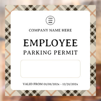 Resident Employee Parking Entrance Permit Door