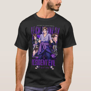 Resident Leon Evil Kennedy Requiem Art S 49 uchiha T-Shirt
