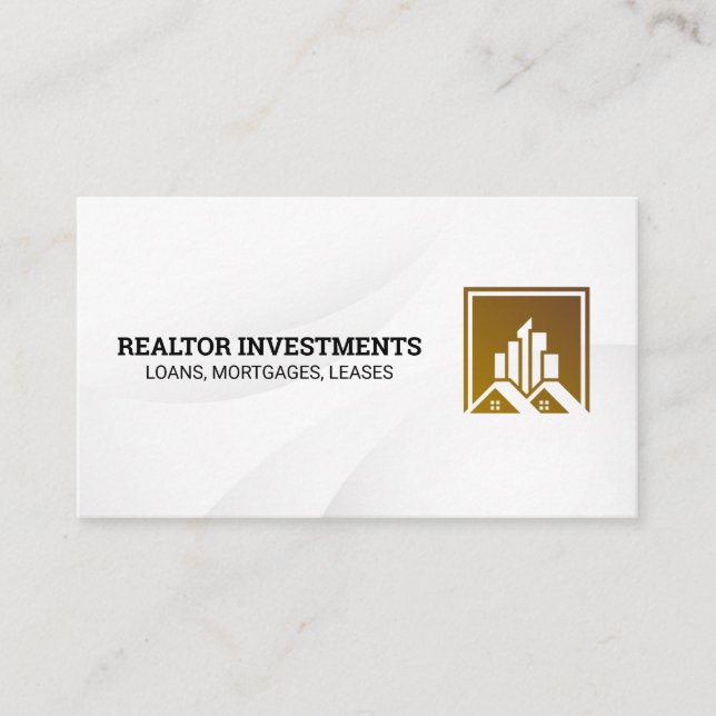 Residential and Commercial Real Estate Business Card (Front)
