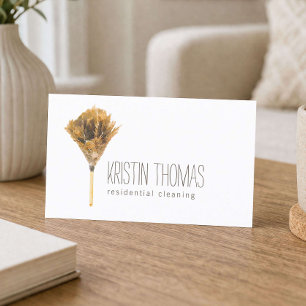 Residential Cleaning Business Card