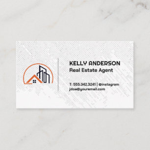 Residential Commercial Building Real Estate Business Card