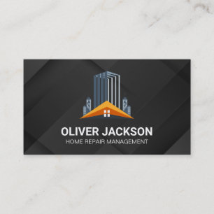 Residential Commercial Properties Rentals Business Card