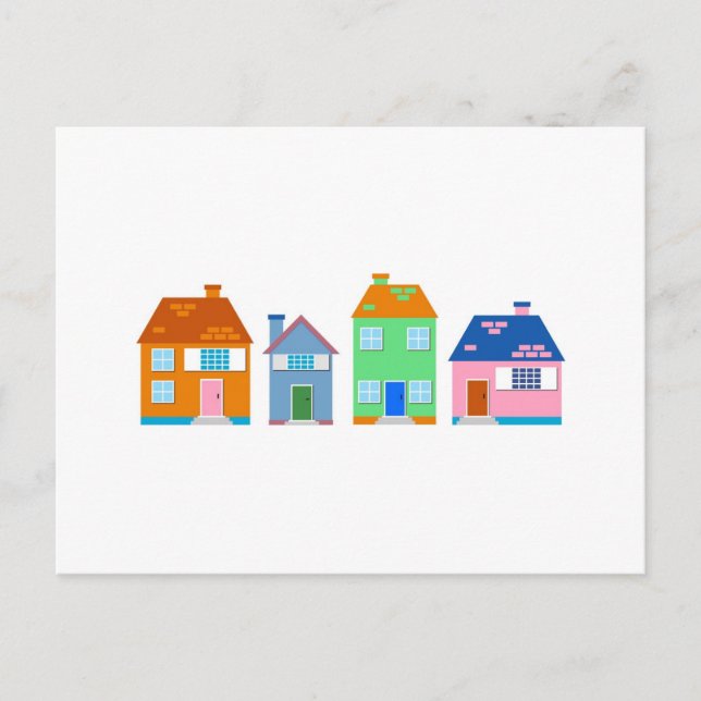 Residential Homes Postcard (Front)