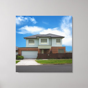 Residential house  canvas print