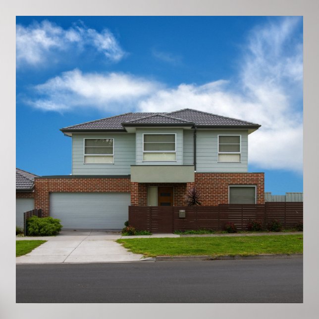 Residential house  poster (Front)
