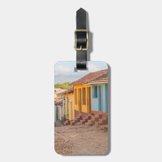Residential houses, Trinidad, Cuba Luggage Tag (Front Vertical)