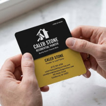 Residential Painter Bold Mustard Yellow and Black