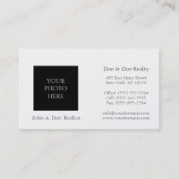 Residential Realtor Head Shot Platinum Paper
