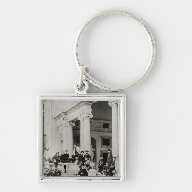 Residents of Villa Medici in Rome Key Ring (Front)