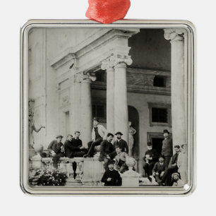 Residents of Villa Medici in Rome Metal Tree Decoration