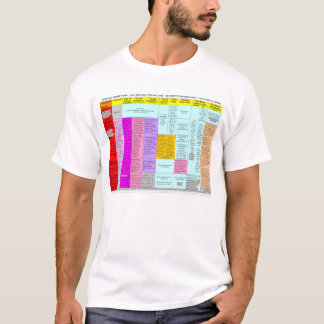 Residuals summary chart t-shirt (front only)