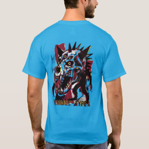 Residue Type X Shirt – Punk Skull Monster Graphic