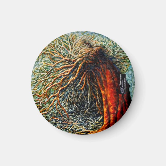 Resilience I Circle Magnet (Front)