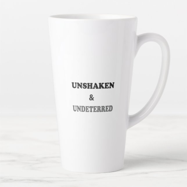 Resilience Mindset for Work & Daily Latte Mug (Right)