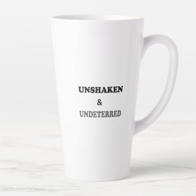 Resilience Mindset for Work & Daily Latte Mug (Right)