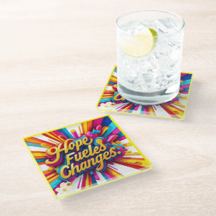 "Resilient Souls" Glass Coaster