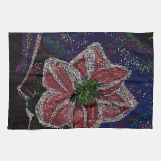 Resilient Woman Kitchen Towel (Horizontal)