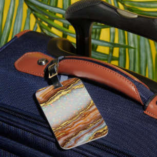 Resin Luggage Tag