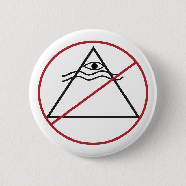 resist 6 cm round badge (Front)