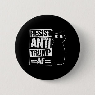 Resist Anti Trump Af Anti Trump Resist  6 Cm Round Badge