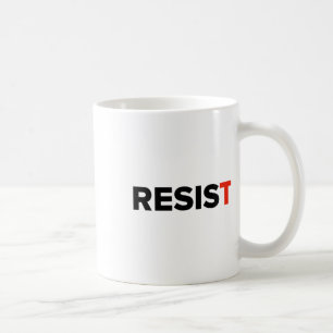 Resist. Anti Trump #resist 1 Coffee Mug