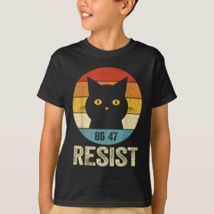 Resist Anti Trump Tee Retro Resist Anti Trump Cat 