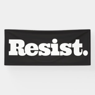Resist Banner