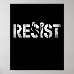 Resist Bernie Sanders Freedom National Service Pro Poster