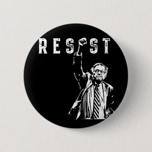 Resist Bernie Sanders Freedom Us National Service 6 Cm Round Badge