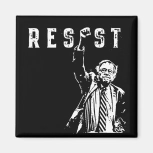 Resist Bernie Sanders Freedom Us National Service Magnet