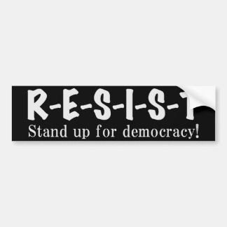 RESIST BUMPER STICKER