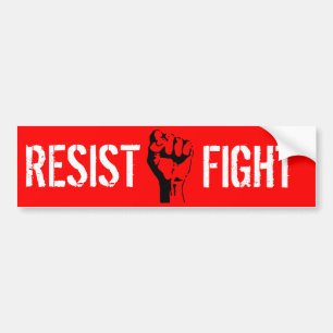 Resist Bumper Sticker