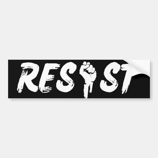 Resist Bumper Sticker (Front)