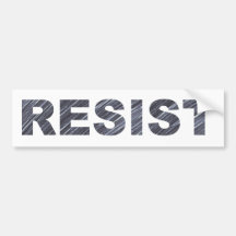 Resist Bumper Sticker | Anti-Trump Movement