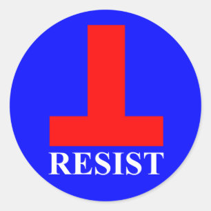 Resist Classic Round Sticker