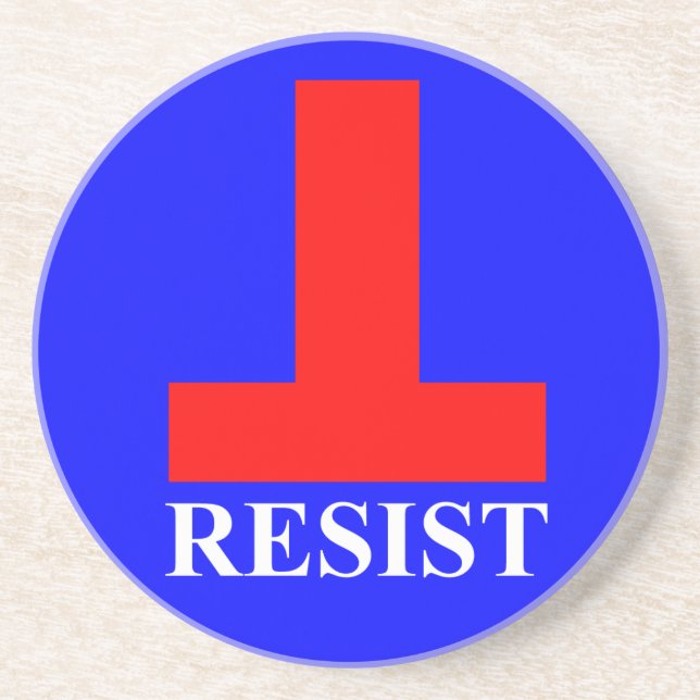 Resist Coaster (Front)