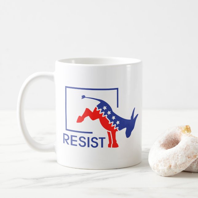 Resist Coffee Mug (With Donut)