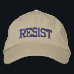 RESIST Embroidered Hat<br><div class="desc">Register your displeasure.</div>
