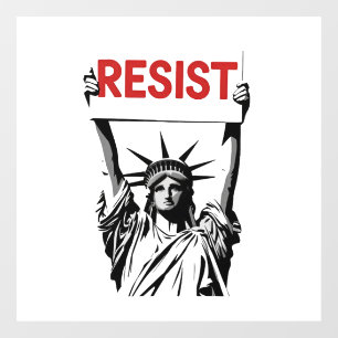 Resist Fascism Floral Transgender LGBTQ Anti-Trump