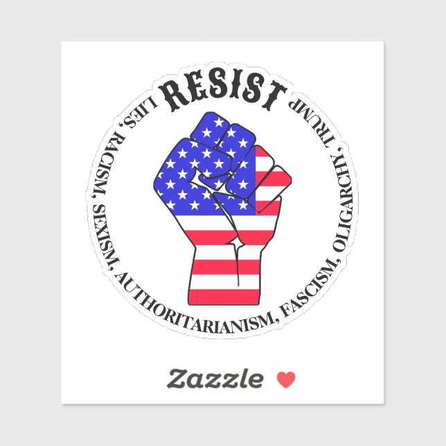 Resist Fascism, Oligarchy, Anti-Trump (Sheet)