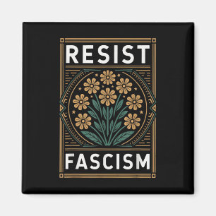 Resist Fascism Protest Trump Anti Trump _4 Magnet