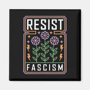 Resist Fascism Protest Trump Anti Trump 7 Magnet