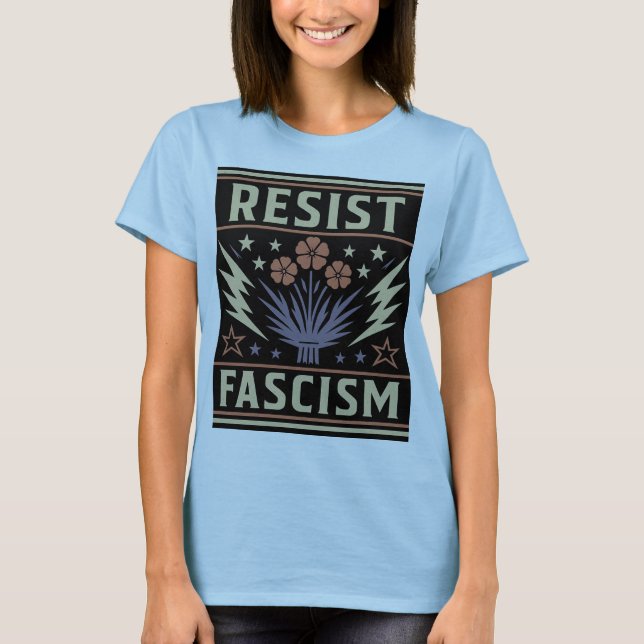 RESIST FASCISM T-Shirt (Front)