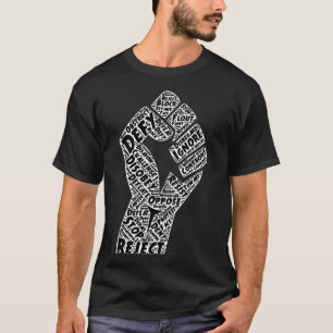 #resist Fist Anti Trump Impeach Trump  T-Shirt
