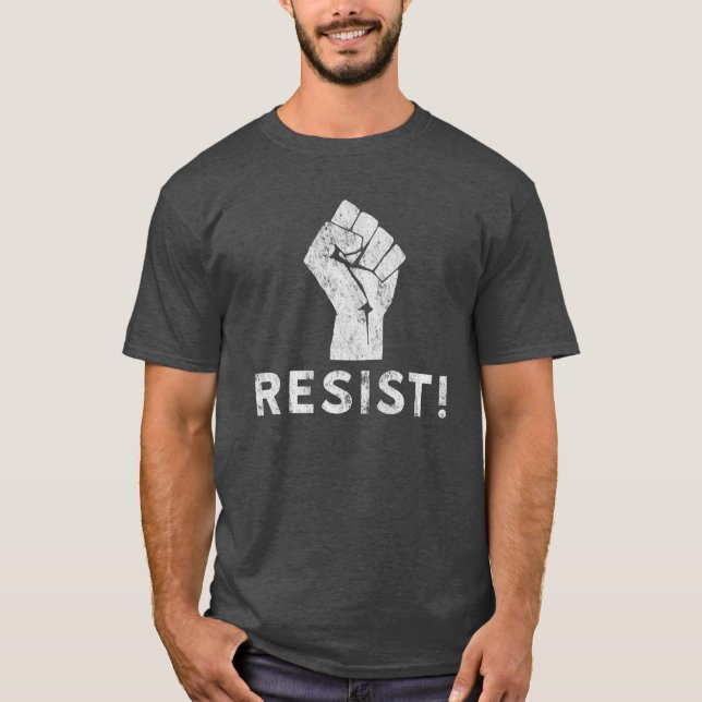 Resist Fist T-Shirt (Front)