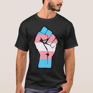 Resist Fist Transgender Flag Trans Pride 1 T-Shirt