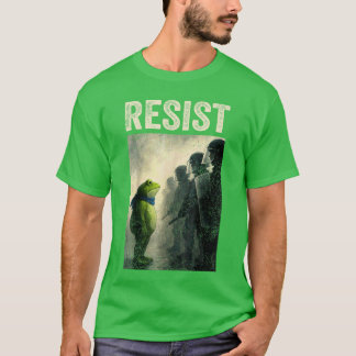 Resist Frog Portland Frog Protest T-Shirt