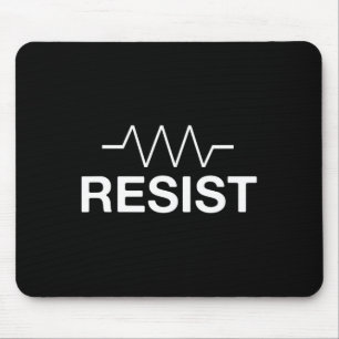 Resist Funny Electronics Circuit Resistor  Mouse Pad