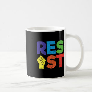 Resist Gay Lgbt Community Support Gift For Queer P Coffee Mug