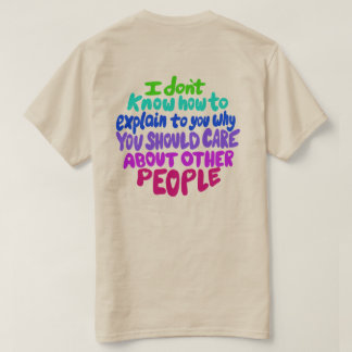 Resist Hand Lettered T-Shirt